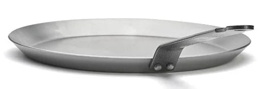De Buyer Pannenkoekenpan / Crepepan Carbone Plus - Plaatstaal- ø 30 cm - uden non-stick belægning