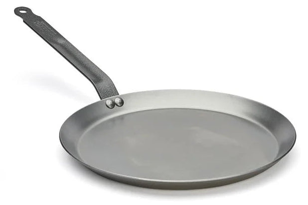 De Buyer Pannenkoekenpan / Crepepan Carbone Plus - Plaatstaal- ø 30 cm - uden non-stick belægning