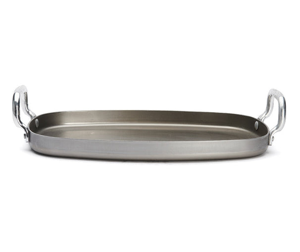 De Buyer Plancha Mineral B Pro - 38 x 26 cm - uden non-stick belægning