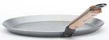 De Buyer pandekagepande / Crêpepande Mineral B Hout - ø 24 cm - uden non-stick belægning