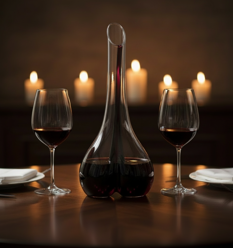 Riedel Decanteerkaraf Black Tie Smile - Håndlavet - 750 ml