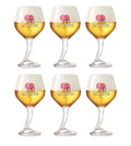 Delirium Ølglas på Fod - 330 ml - 6 stk.