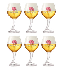 Delirium Ølglas på Fod - 330 ml - 6 stk.