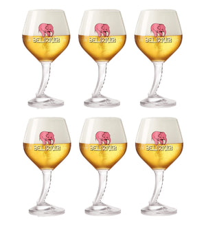 Delirium Ølglas på Fod - 330 ml - 6 stk.