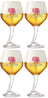 Delirium Ølglas på Fod 330 ml - 4 Stykker