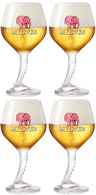 Delirium Ølglas på Fod 330 ml - 4 Stykker
