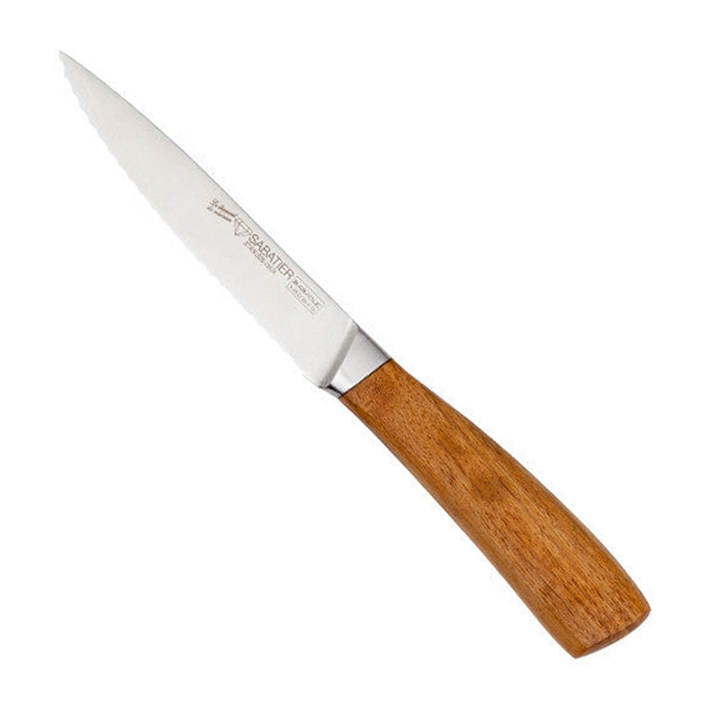 Diamant Sabatier Officemes Babiole 13 cm met houten heft, vrijstaand op witte achtergrond