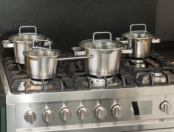 Sola Soeppan Diamond RVS Downdraft og Induktions egnet ø 24 cm / 5.5 liter - egnet til alle varmekilder