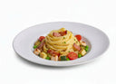 Cookinglife Dybe tallerkener / Pastatallerkener - Porcelæn - Hvid - ø 27 cm - 6 Stykker