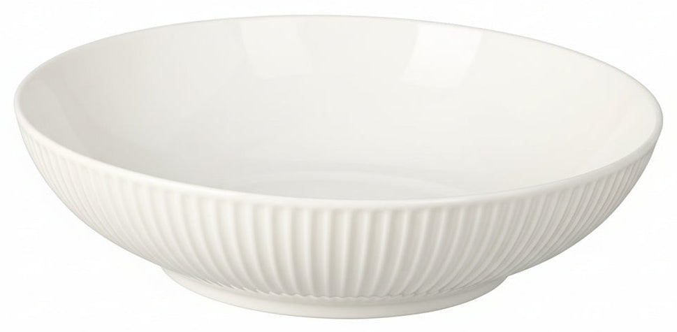 Cookinglife Dybe tallerkener / Pastatallerkener Siaki New Bone - Porcelæn ø 20 cm - 6 Styk