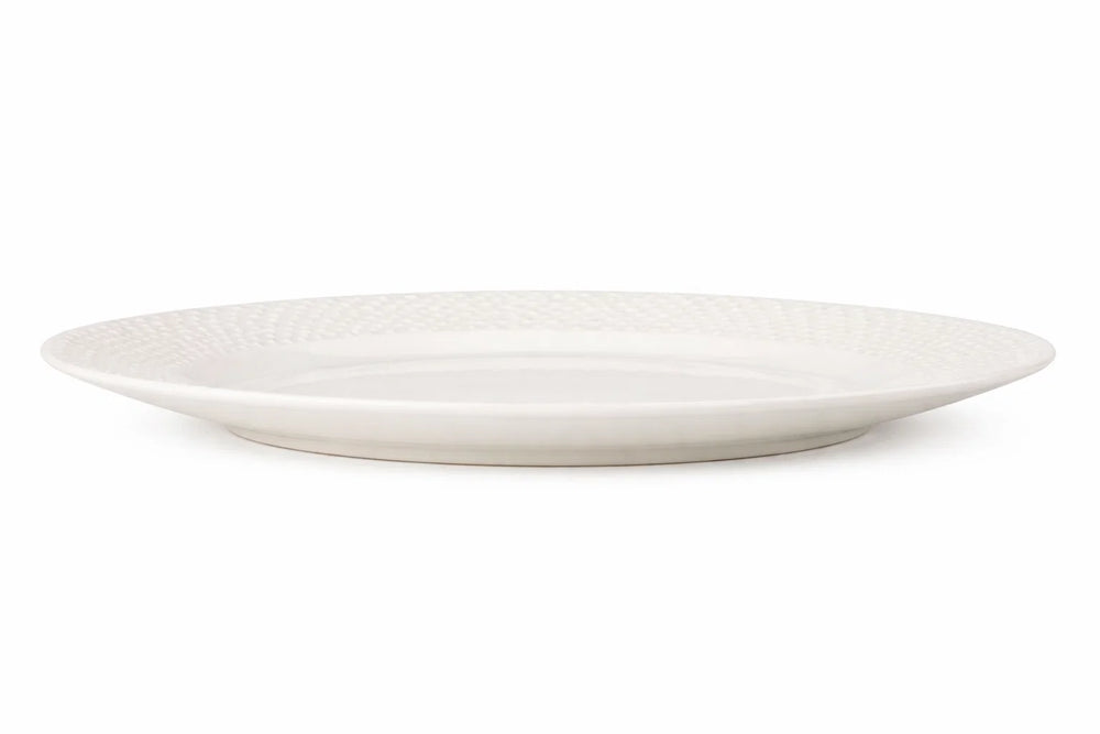 Cookinglife Morgenmadstallerkener / Desserttallerkener - CampVibe - Outdoor - Plast - Brudsikker - Hvid ø 21 cm - 4 Stykker