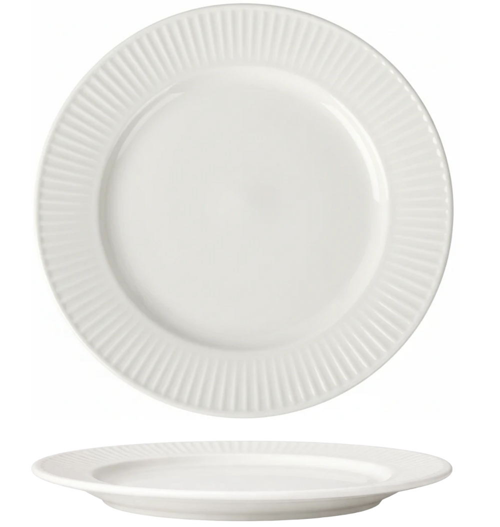 Cookinglife Dinerborden Siaki New Bone - Porselein ø 27 cm - 6 Stuks