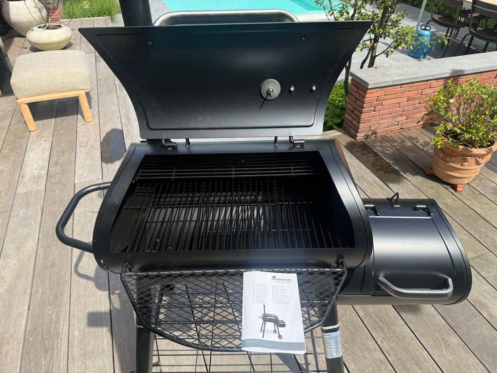 Landmann BBQ / Smoker Vinson 200 - Kulgrill - Grilloverflade 70.5 x 39.5 cm