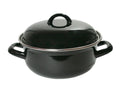 Cookinglife Braadpan med deksel - Emaille - Cooking - ø 26 cm / 5 Liter - geëmailleerde anti-aanbaklaag