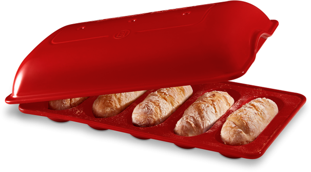Emile Henry Broodbakvorm mini Baguettes Grand Cru