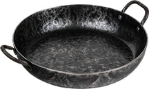 Forged Stegepande Carbonstål med 2 håndtag ø 28 cm - egnet til alle varmekilder - uden non-stick belægning