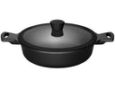 Sola hapjespan / sauteerpan med låg Fair Cooking ø 28 cm - standard non-stick belægning