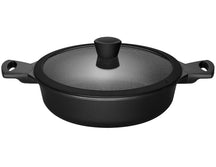 Sola hapjespan / sauteerpan med låg Fair Cooking ø 28 cm - standard non-stick belægning