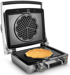 Fritel Wafelijzer WaffleTastic - Hartjeswafels - Keramiske non-stick belægning - 1600 W - CW3668