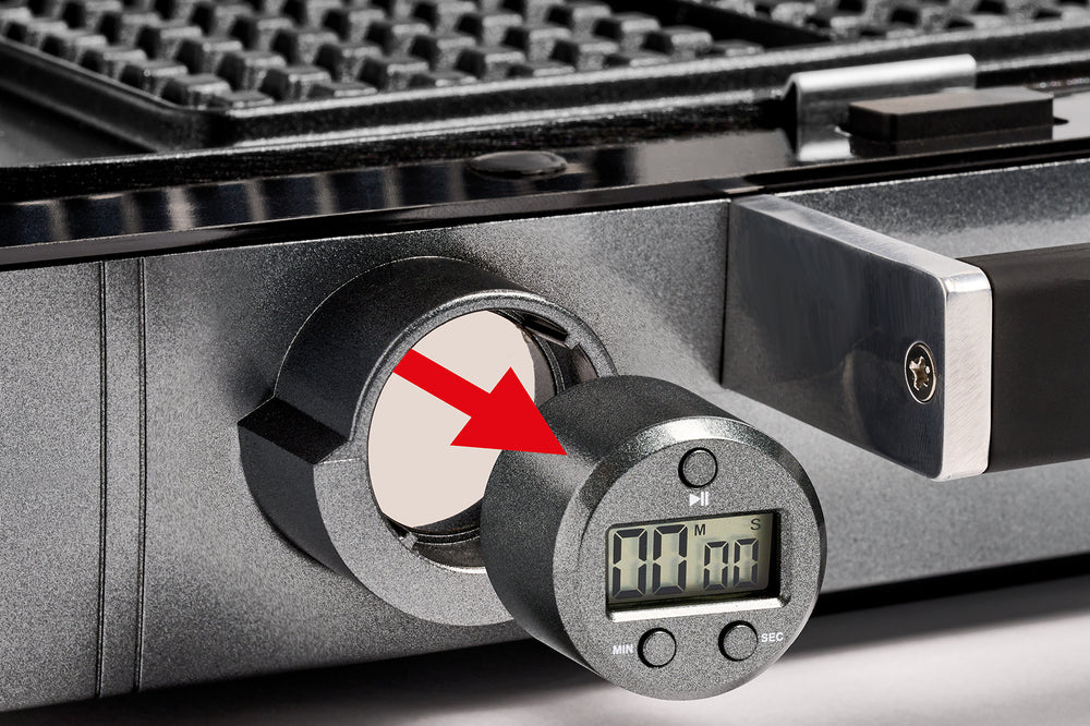 Fritel Wafelijzer WaffleTastic - Hartjeswafels - Keramiske non-stick belægning - 1600 W - CW3668