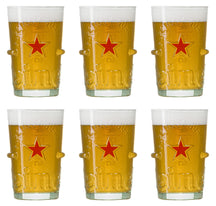 Heineken Bierglazen Silver - 250 ml - 6 stuks