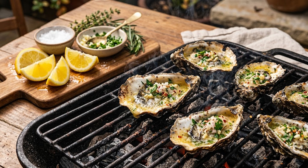 Een klassieke zeevruchtensnack met een smeuïge twist