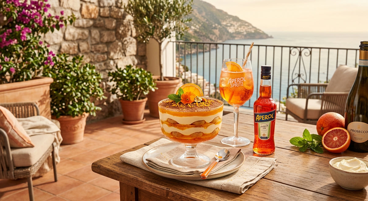 Frisk og sommerlig dessert med Aperol