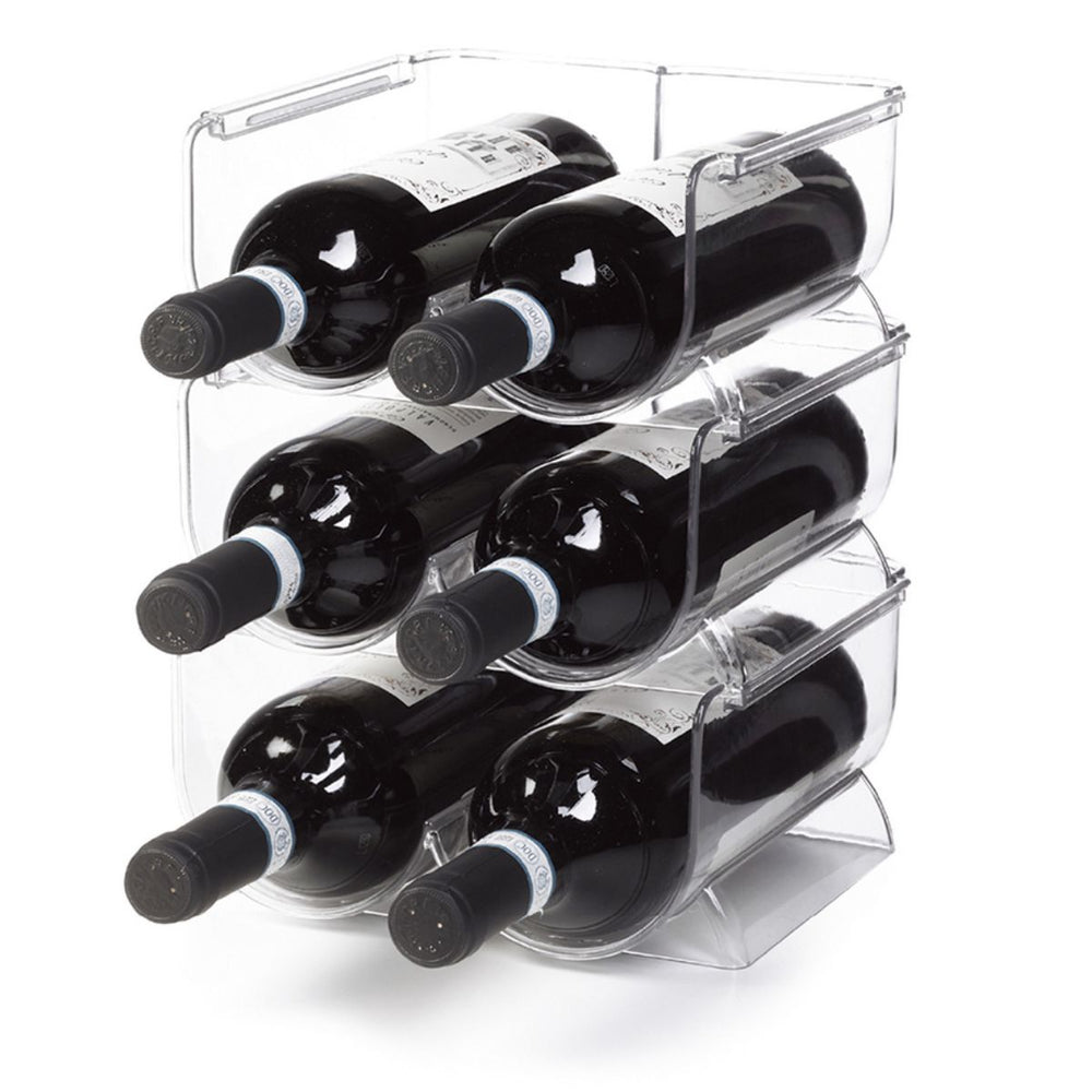 Ghidini vinflaskeholder til 2 flasker - kunststof