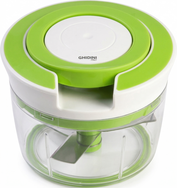 Ghidini håndbetjent hakker / grøntsagsslicer med træk snor ø 12 cm