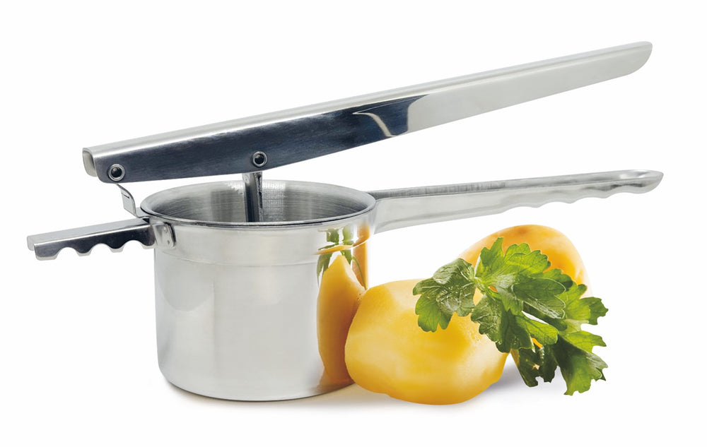 Ghidini Pureeknijper / Aardappelpers - RVS - med 2 Udskiftelige Skiver