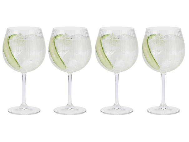 Cookinglife Gin Tonic Glas Verano 620 ml - 4 stk - Servere Cocktails