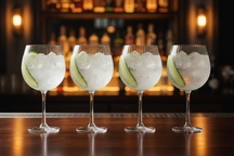 Cookinglife Gin Tonic Glas Verano 620 ml - 4 stk - Servere Cocktails