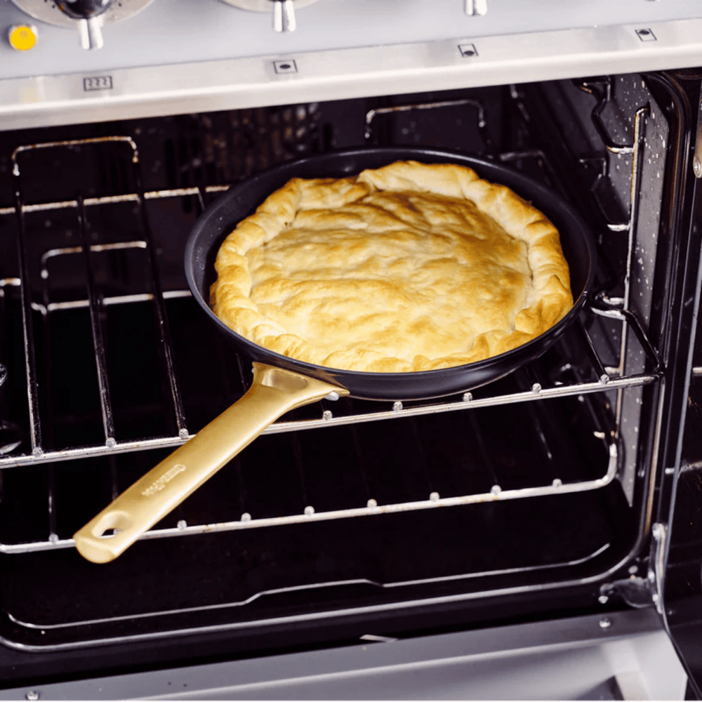 GreenPan Pannenset Padova Reserve Black 6-delt - Keramisk non-stick belægning - Kogepande ø 24 cm, Steelpande ø 18, 20 cm, Stegepande ø 20, 28 cm & Gryde ø 24 cm