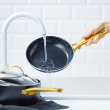 GreenPan Pannenset Padova Reserve Black 6-delt - Keramisk non-stick belægning - Kogepande ø 24 cm, Steelpande ø 18, 20 cm, Stegepande ø 20, 28 cm & Gryde ø 24 cm