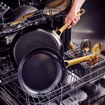 GreenPan Pannenset Padova Reserve Black 6-delt - Keramisk non-stick belægning - Kogepande ø 24 cm, Steelpande ø 18, 20 cm, Stegepande ø 20, 28 cm & Gryde ø 24 cm