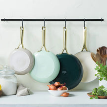 GreenPan Stegepande Sæt Shades Natural 3-delt - Keramisk non-stick belægning - Stegepande ø 20, 24 & 28 cm