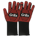 GrillX BBQ Handsker / Ovnhandsker - Ekstra Greb - 2 Styk