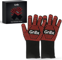 GrillX BBQ Handsker / Ovnhandsker - Ekstra Greb - 2 Styk