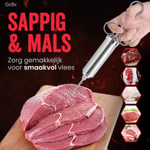 GrillX BBQ Marinade Spuit