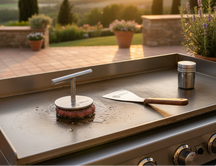 Cookinglife Grill Smashburger Kit / Smashburger Press, BBQ Spatel & Rub Shaker