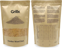 Grillx Rookmot Appel - Til Kold Rygning - 3 Liter