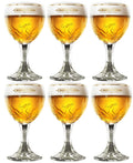 Grimbergen Bierglazen på Fod - 330 ml - 6 stk.