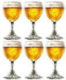 Grimbergen Bierglazen på Fod - 330 ml - 6 stk.