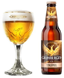 Grimbergen Bierglazen på Fod - 330 ml - 6 stk.