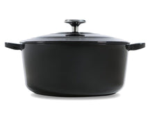 BK Braadpan Bourgogne Jet Black Gietijzer ø 20 cm / 2.5 Liter - zijaanzicht