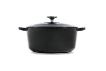 BK Stegegryde Bourgogne Jet Black Gussejern ø 24 cm / 4.2 liter - emaljeret non-stick belægning