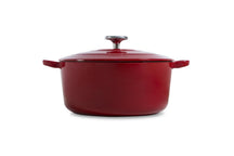 BK Stegegryde Bourgogne Chili Red Gussejern ø 24 cm / 4.2 liter - emaljeret non-stick belægning