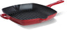 BK Grillpande Bourgogne Chili Red Gussejern 26 x 26 cm - emaljeret non-stick belægning