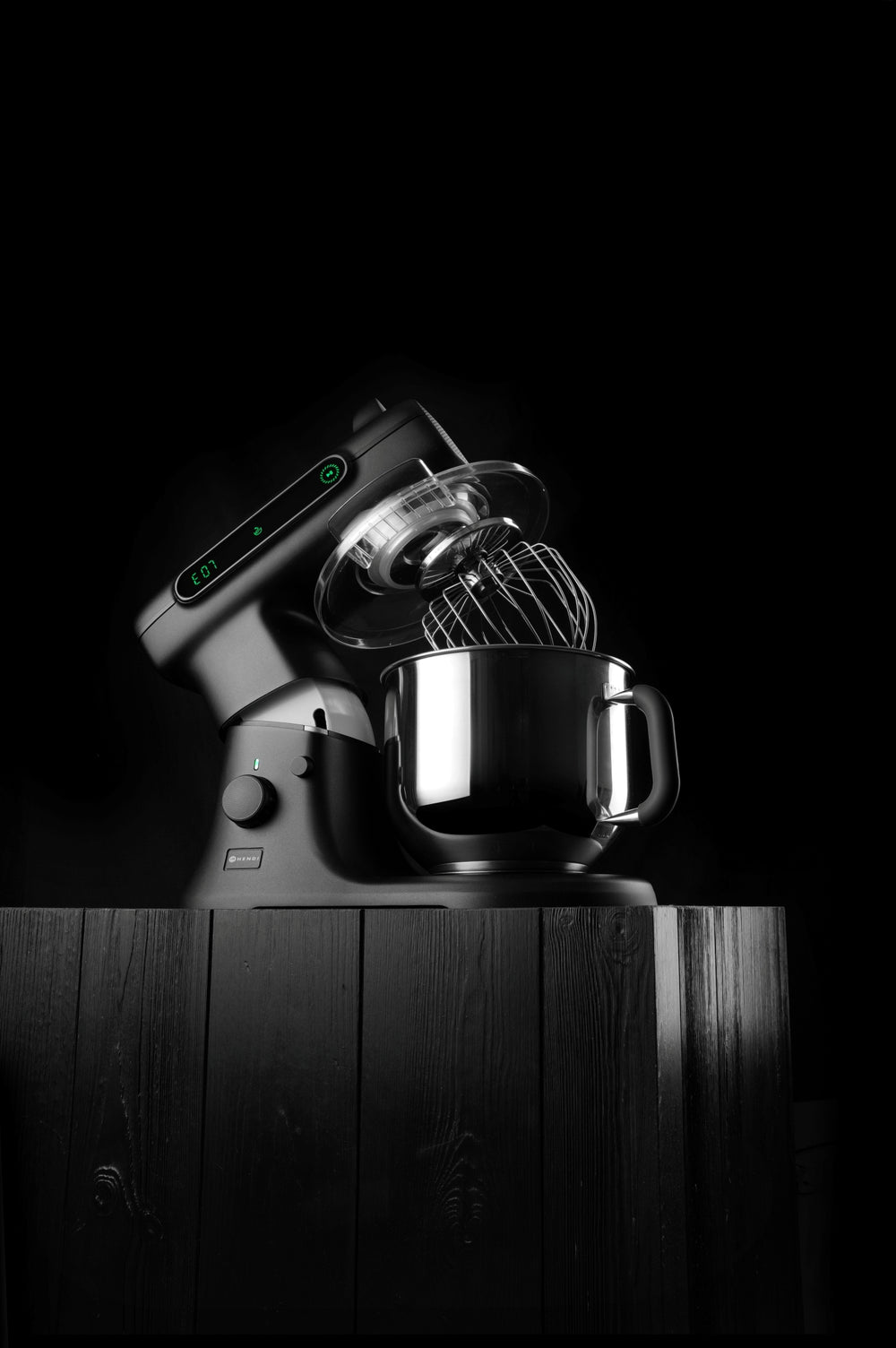 Hendi Køkkenmaskine Blackbolt Pro - 7 Liter - 800W
