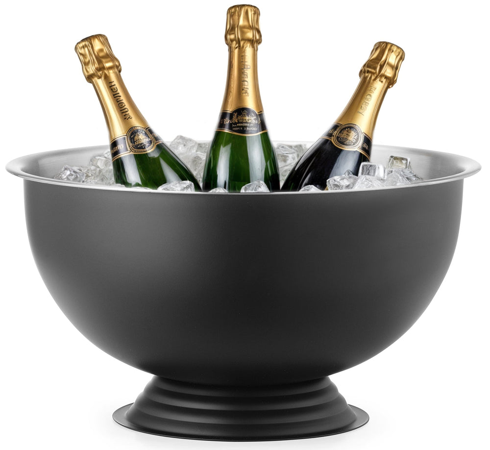 Cookinglife Champagnekøler / Champagnebeholder Sort - ø 39 cm